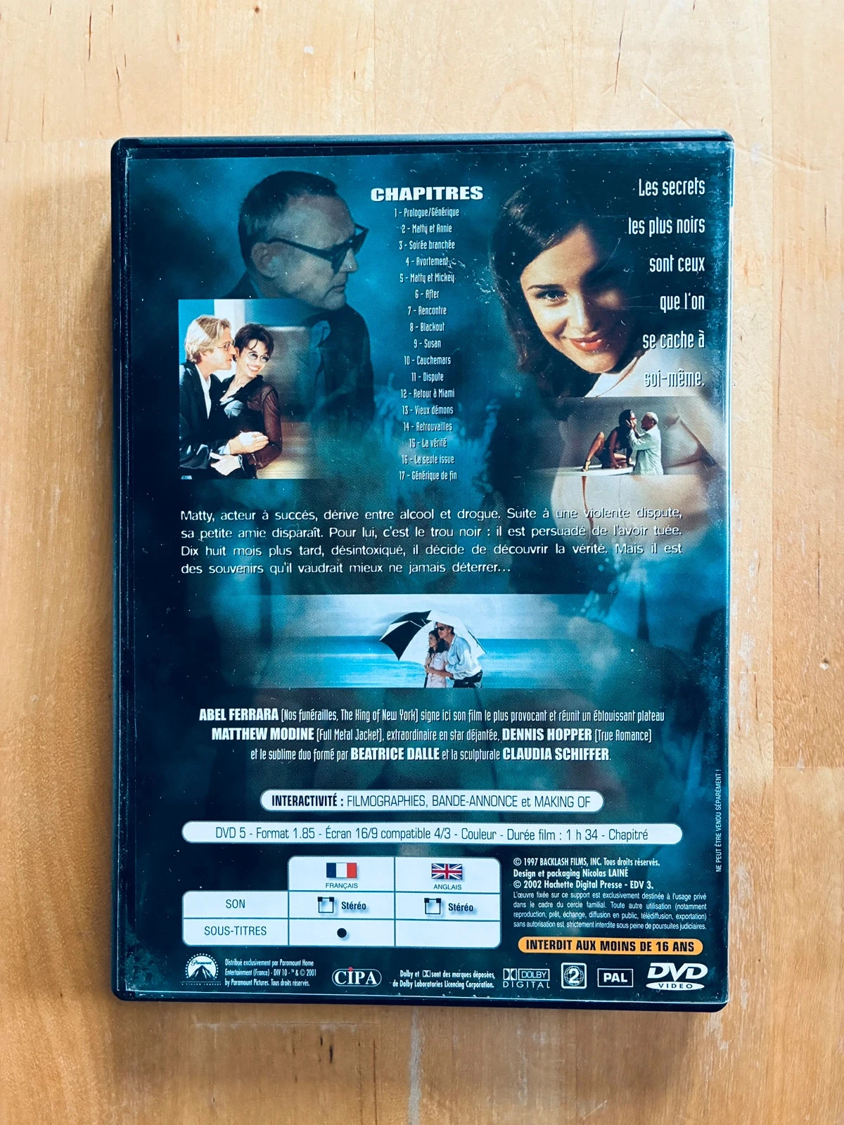 DVD The Blackout by Abel Ferrara. – photo 3